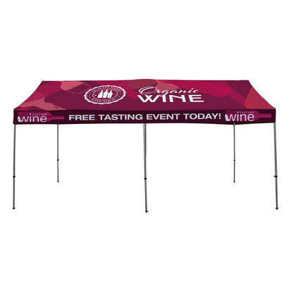 10' x 20'  Premium Gable Tent Kit (Dye Sub Full-Color Full-Bleed)