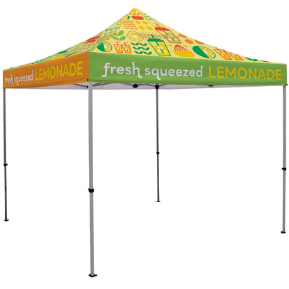 10' Deluxe Tent Kit With Vented Canopy Full-Bleed Dye Sublimation