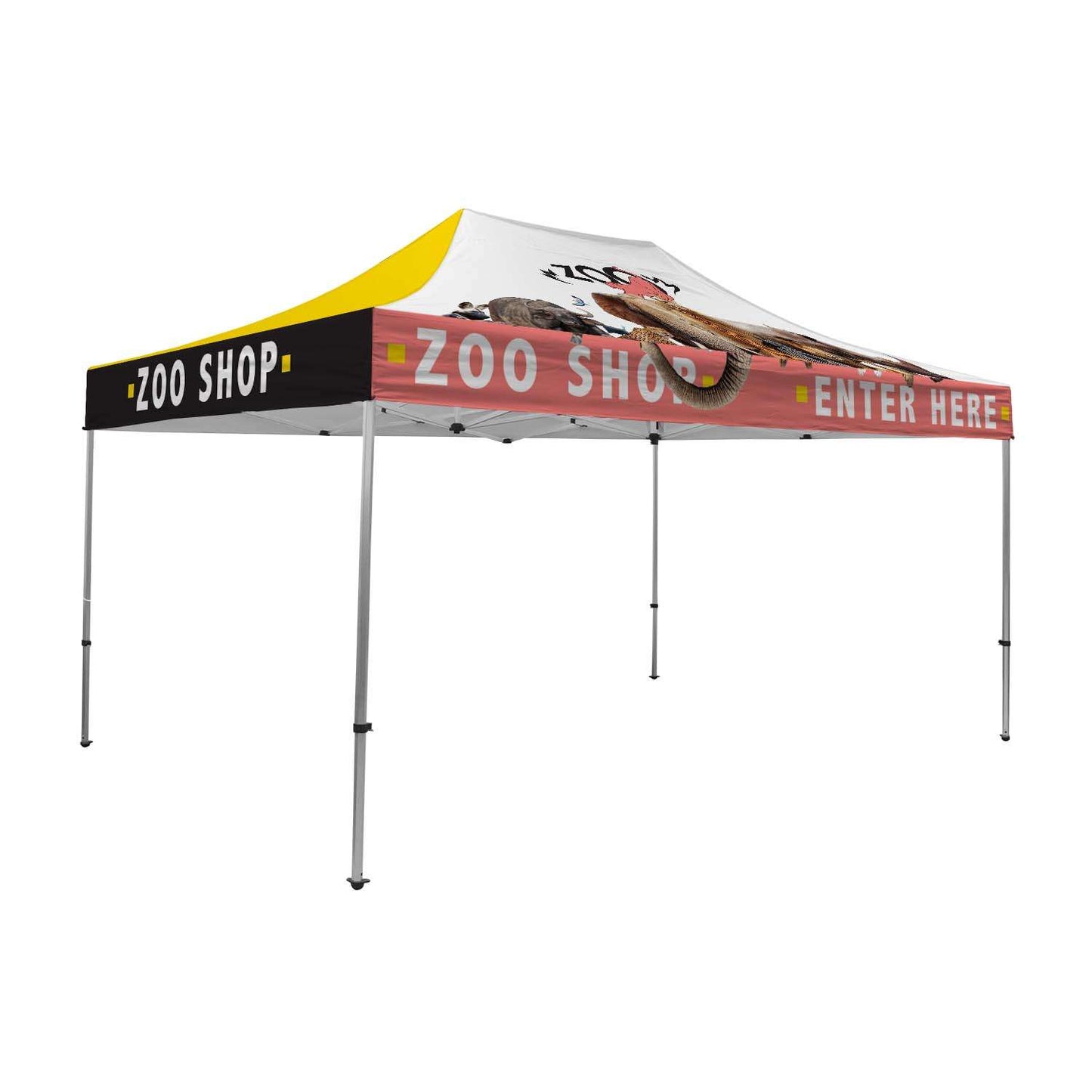 15' Premium Tent  UV-Printed Kit
