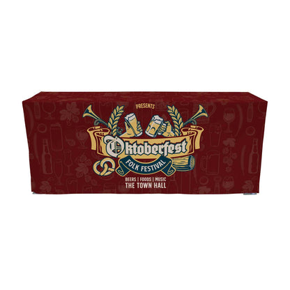 32"H x 77.5"W Pop-Up Table & Fitted Dye Sub Throw Kit