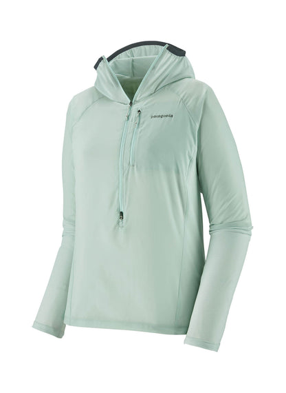 Patagonia Women's Airshed Pro Zip Pullover - Wispy Green - XXS