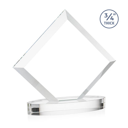 Belaire VividPrint™ Award on Alberton Base - Clear