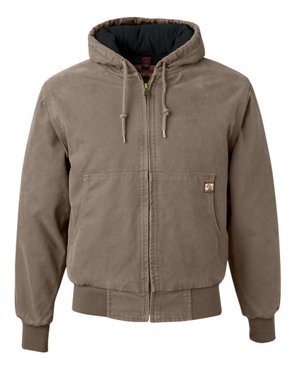 Men's Cheyenne Boulder Cloth™ Hooded Jacket with Tricot Quilt Lining - 5020