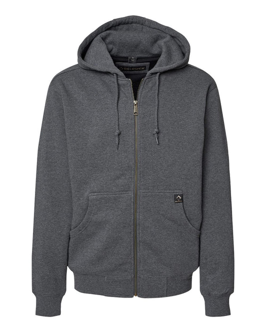 Men's Tall Crossfire Heavyweight Power Fleece Hooded Jacket with Thermal Lining - 7033T
