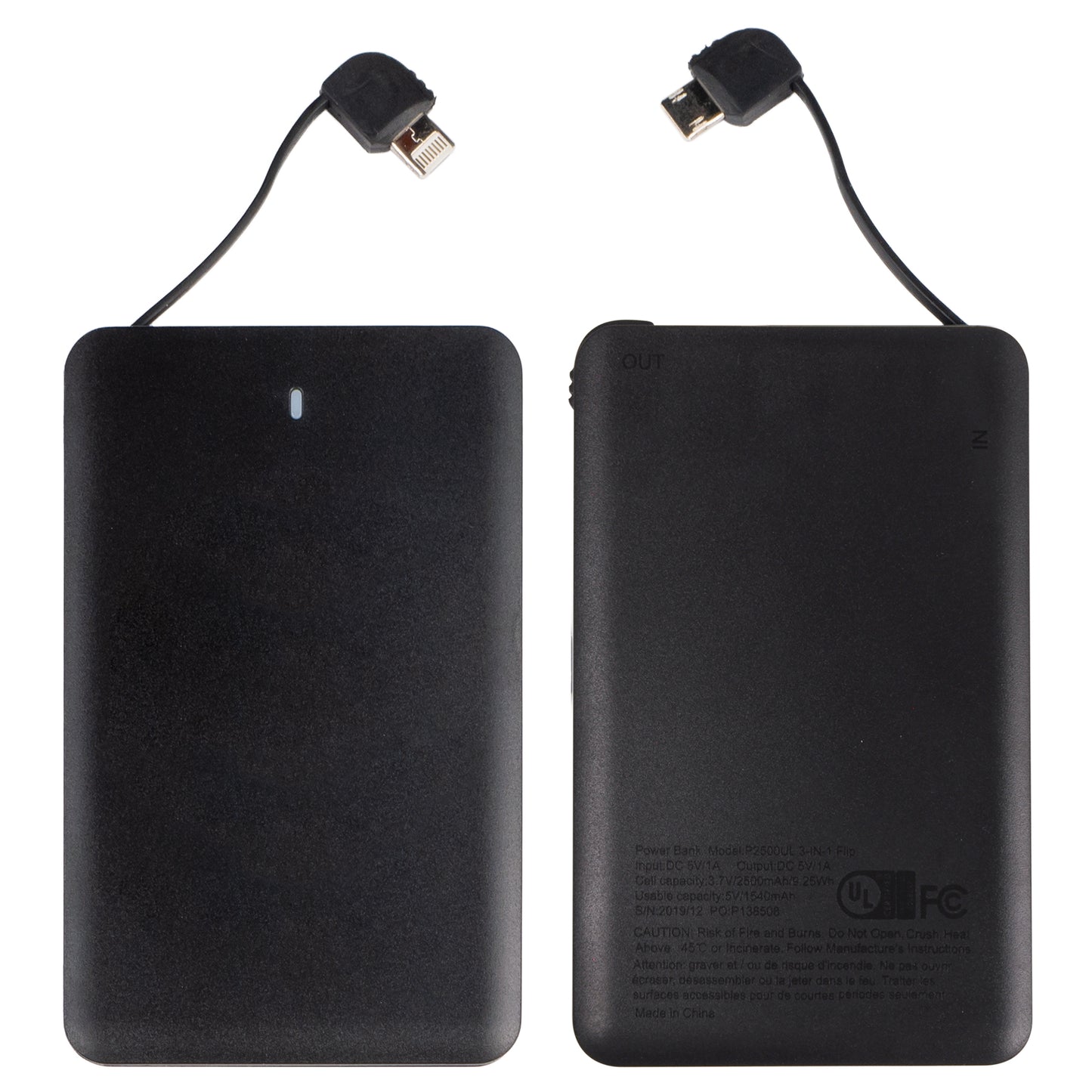 iTwist 2,500mAh UL 3-in-1 Power Bank
