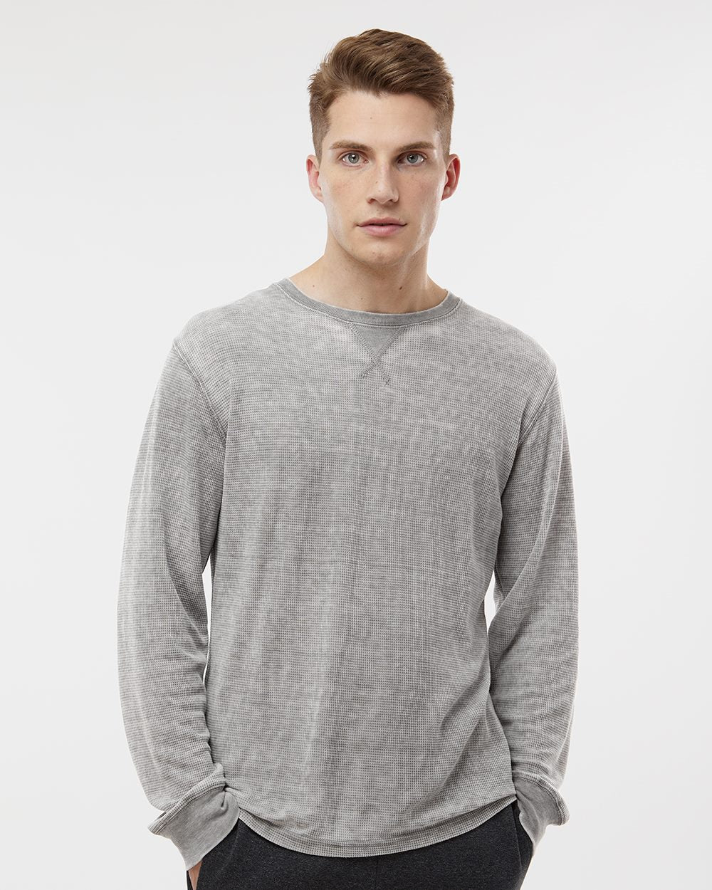 Men's Vintage Zen Thermal Long Sleeve T-Shirt - 8241