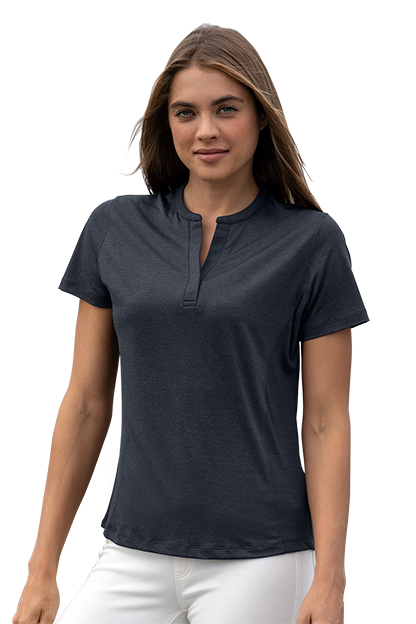 Black Women's Vansport Pro Horizon Polo  - XS