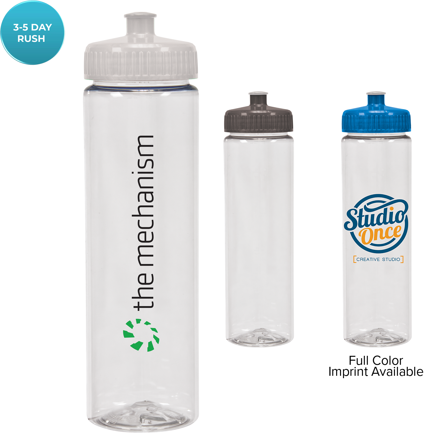 Clear 25 Oz Ek Clear Water Bottle