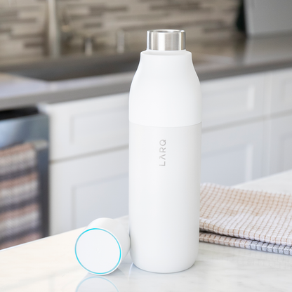 obsidian black 25 oz larq purevis bottle