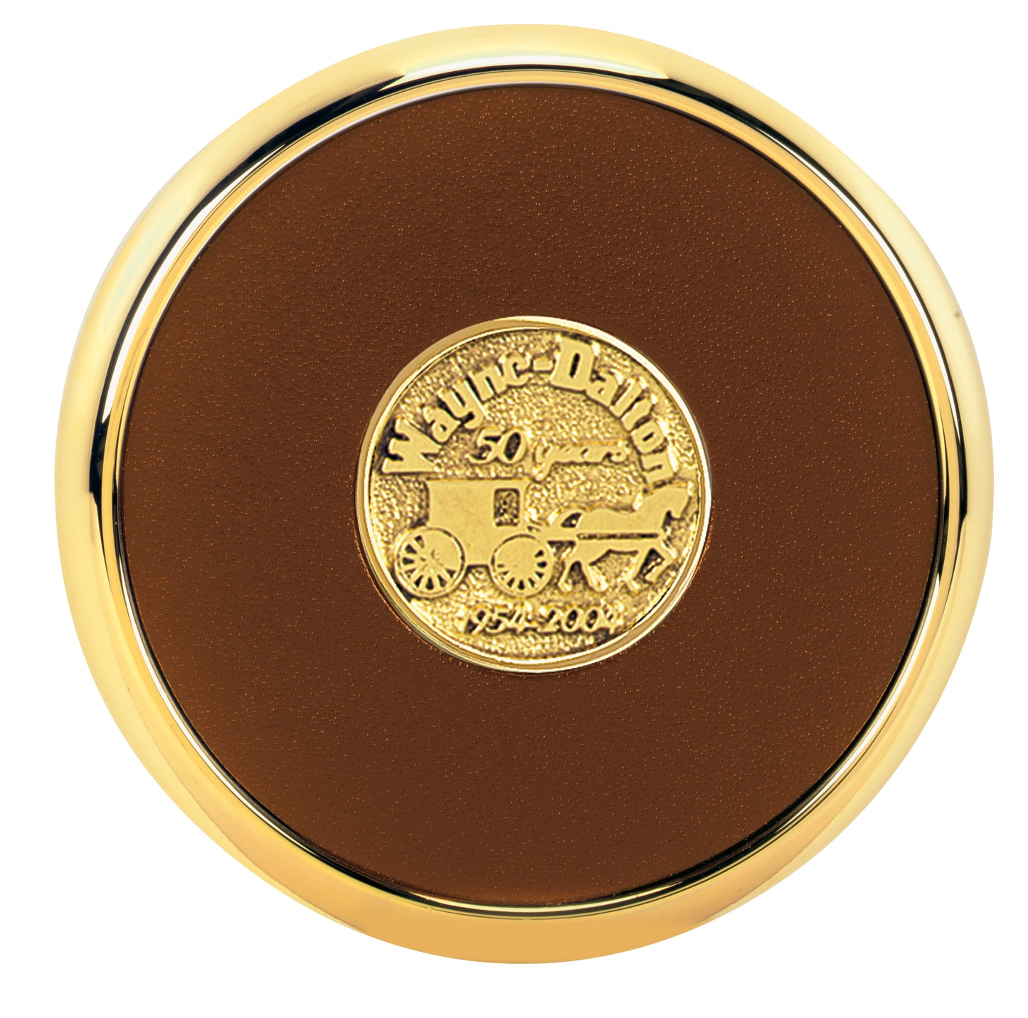 JAFFA® Round Brass Coaster