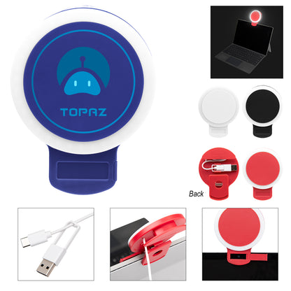 BLACK Reach Retractable Ring Light