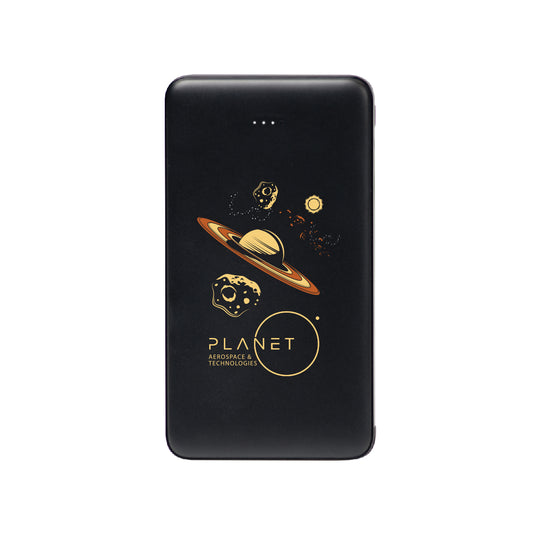 10,000 mAh Power Bank With Integrated Cables