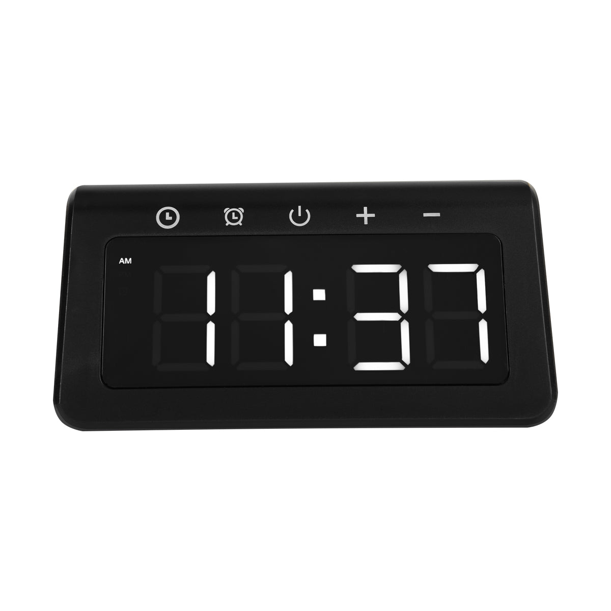 15W Light-Up Wireless Charger Alarm Clock