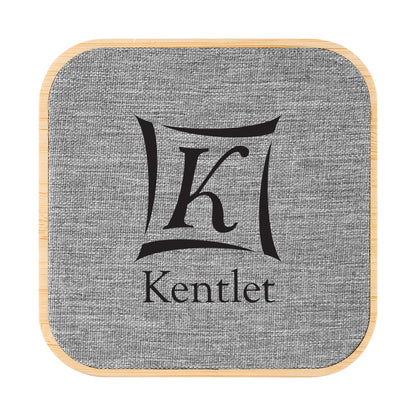 Bamboo & rPET Fabric Wireless Charger