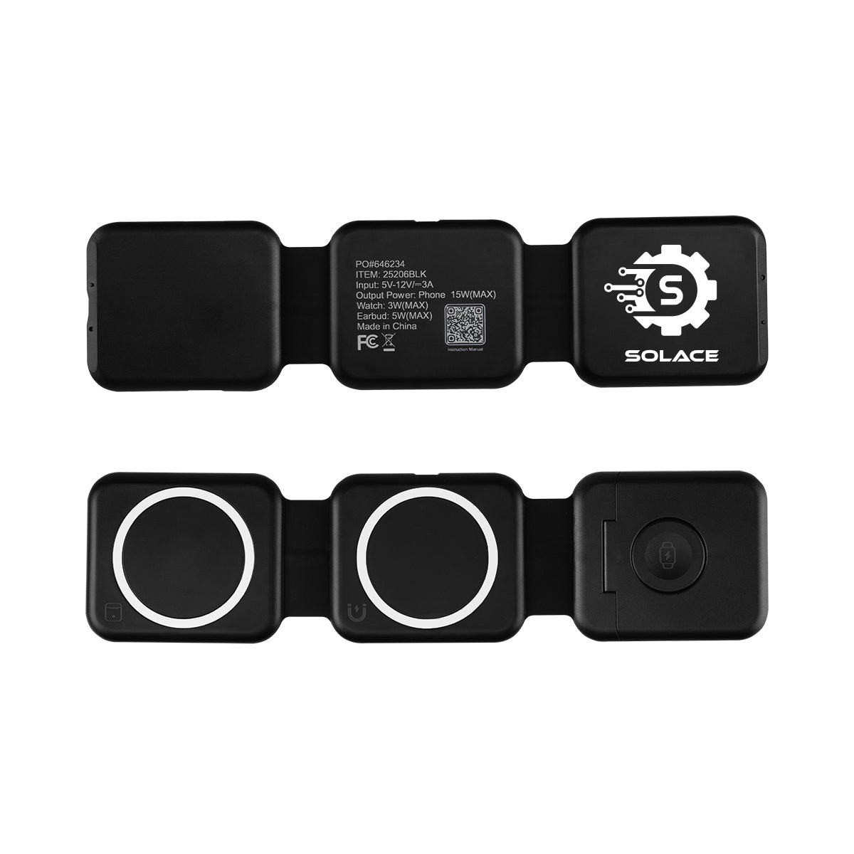 Tri-Fold Wireless Multi-Charger