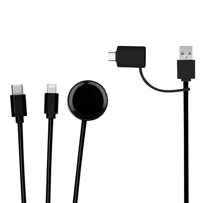 3' Multi-Charging Cable With Watch Dock