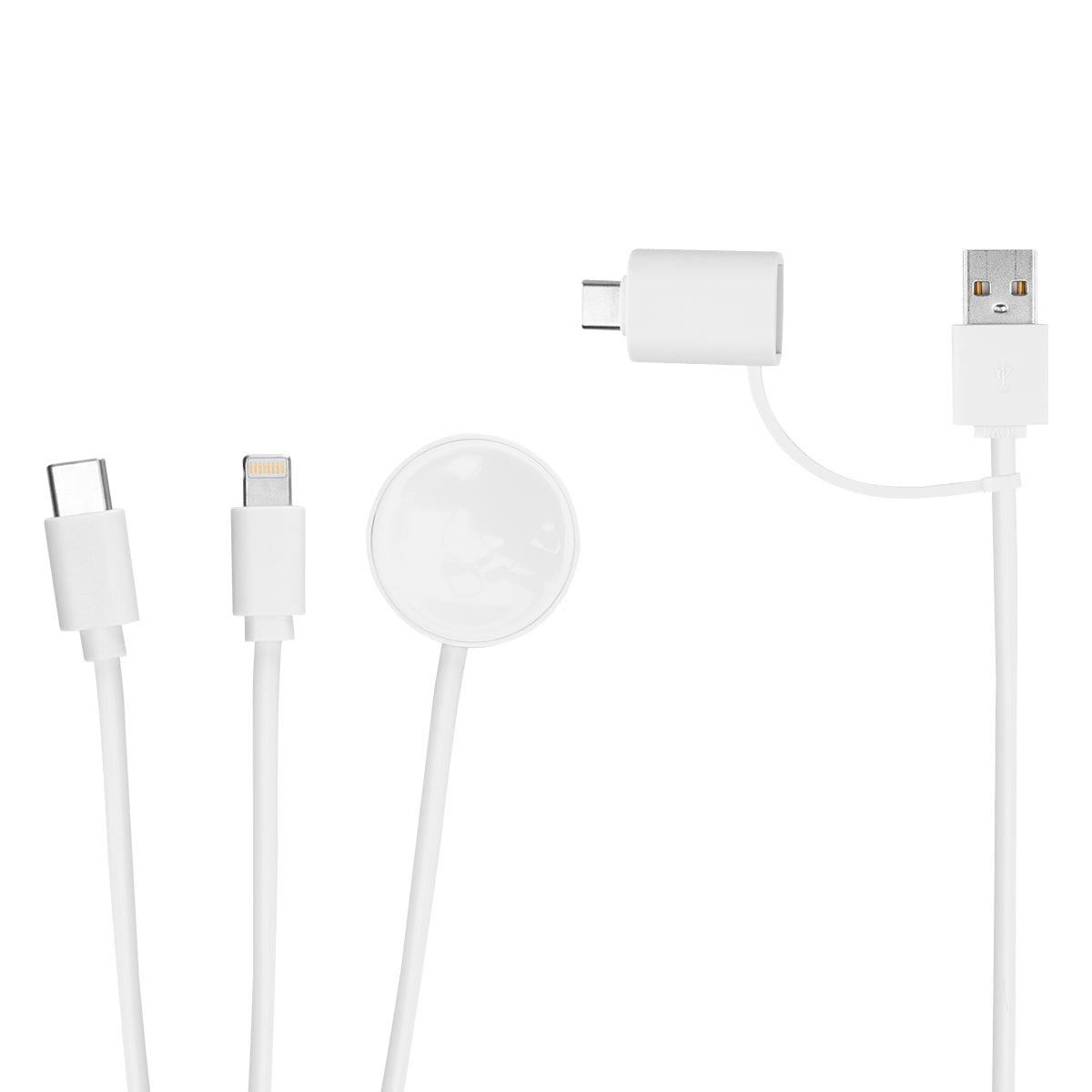 3' Multi-Charging Cable With Watch Dock