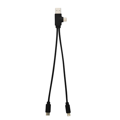 Dual Connect Recycled Multi-Charge Cable