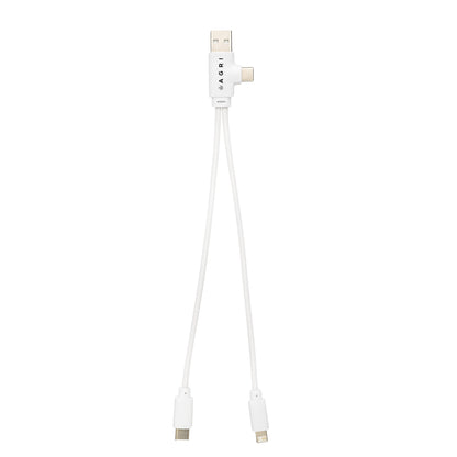 Dual Connect Recycled Multi-Charge Cable