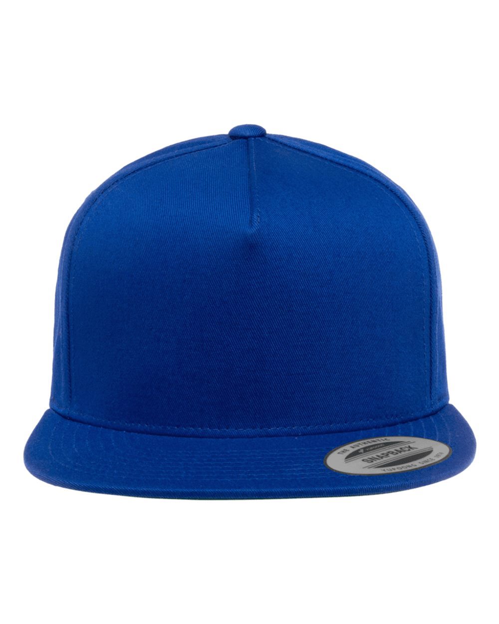 Five-Panel Cotton Twill Snapback Cap - 6007