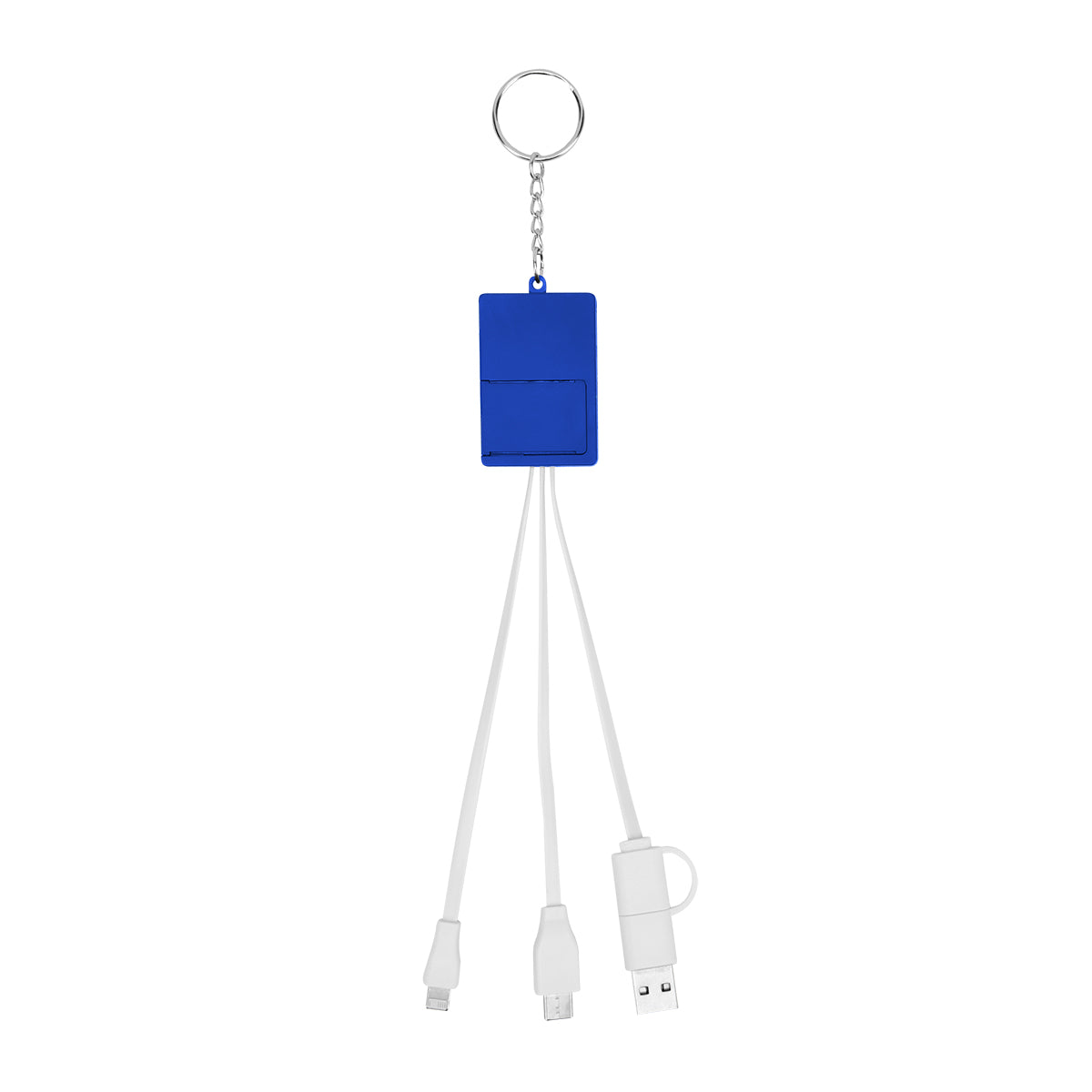 Multi-Charging Cable USB Hub Keyring