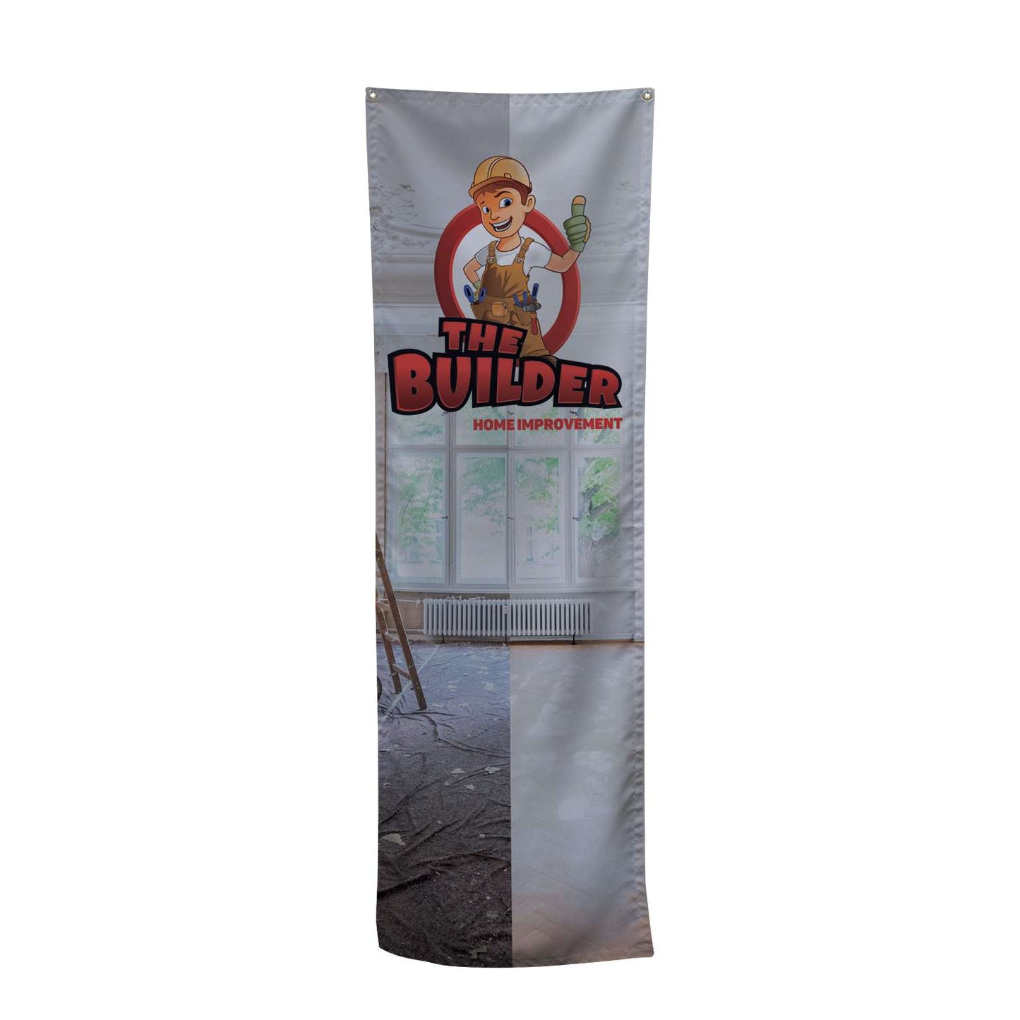 24"W x 72"H Pipe and Drape Banner Kit