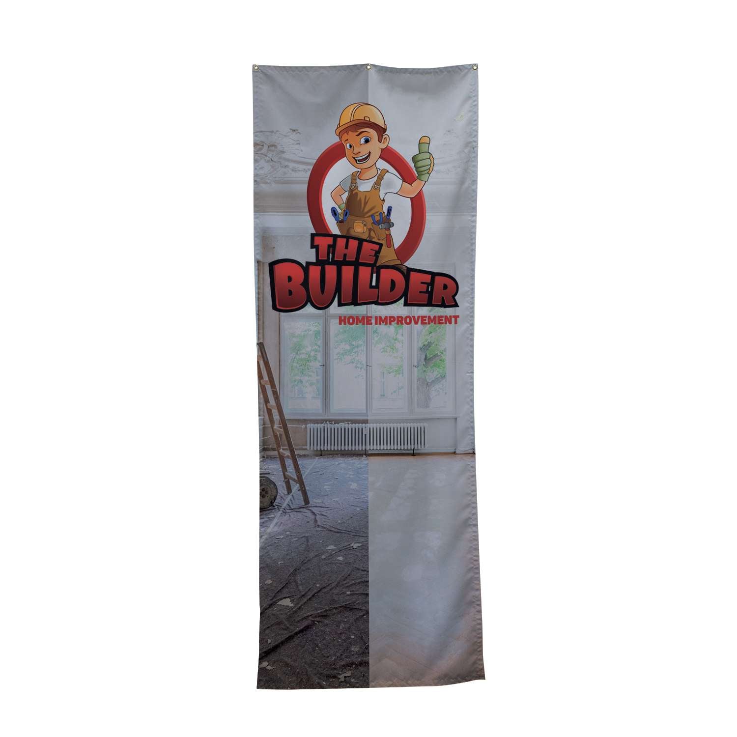 36"W x 96"H Pipe and Drape Banner Kit