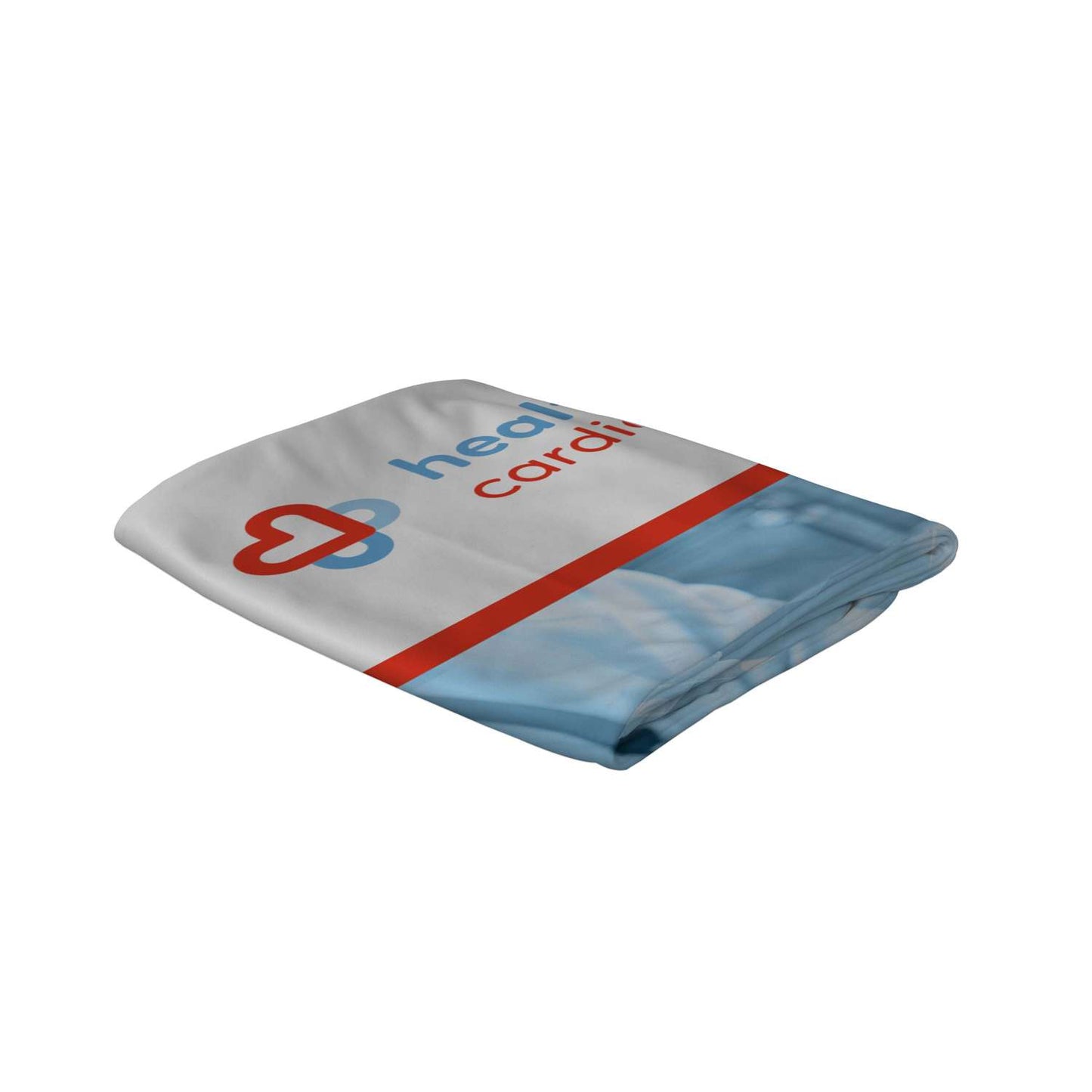 2'W x 4'H  EuroFit Tabletop Straight Wall Graphic Cover