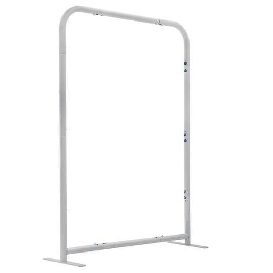 3'W x 4'H  EuroFit Tabletop Straight Wall Hardware