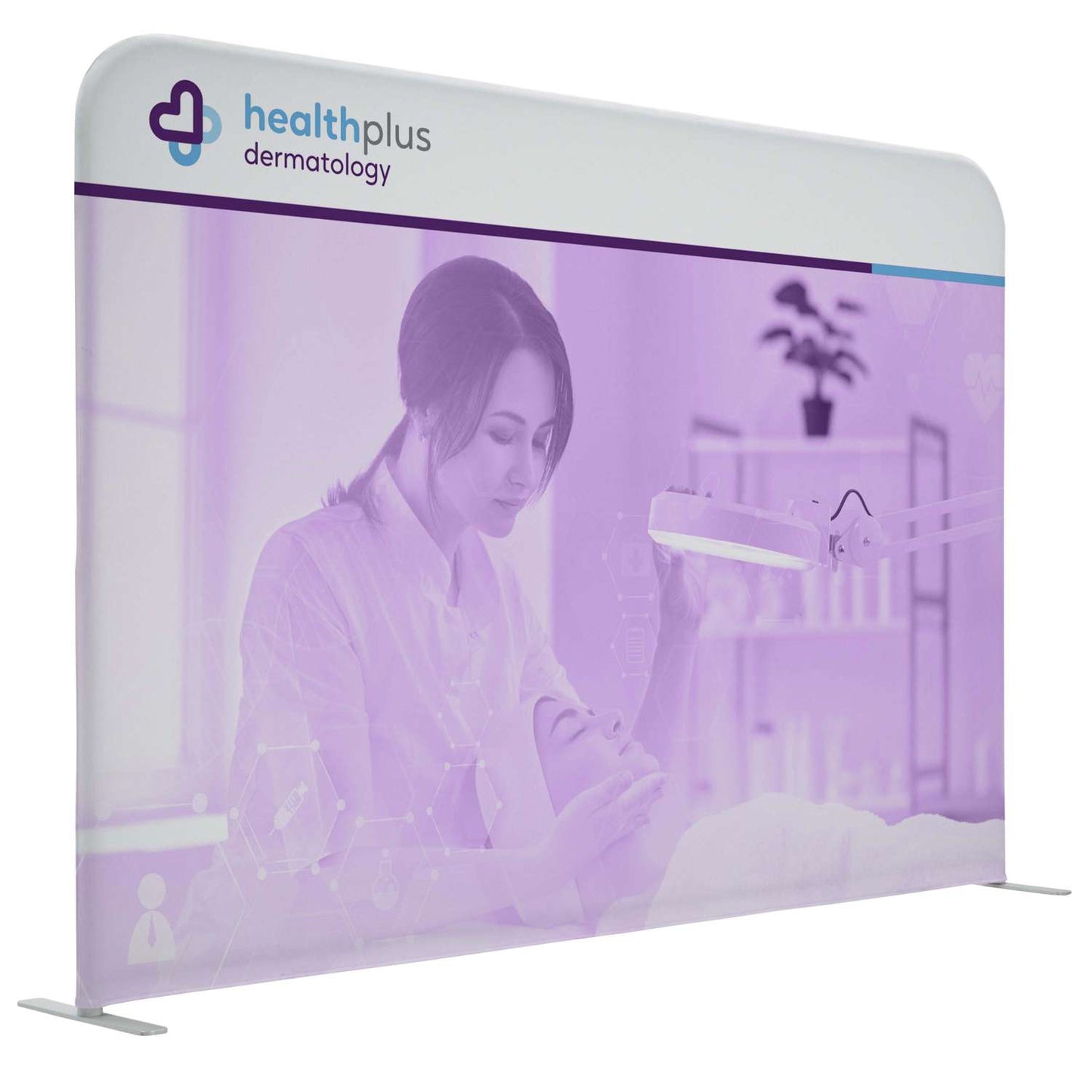 6'W x 4'H EuroFit Tabletop Straight Wall Kit