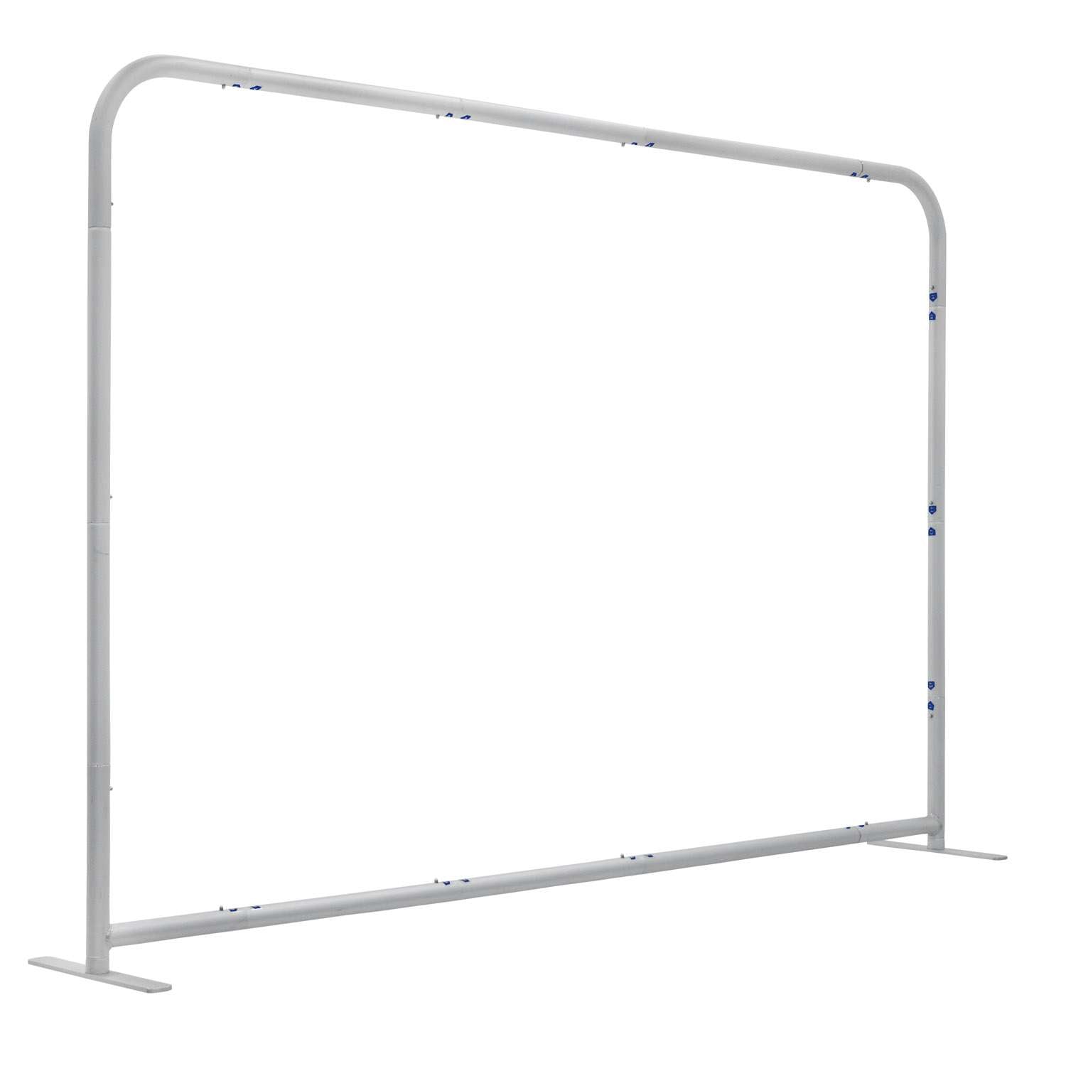 6'W x 4'H EuroFit Tabletop Straight Wall Hardware