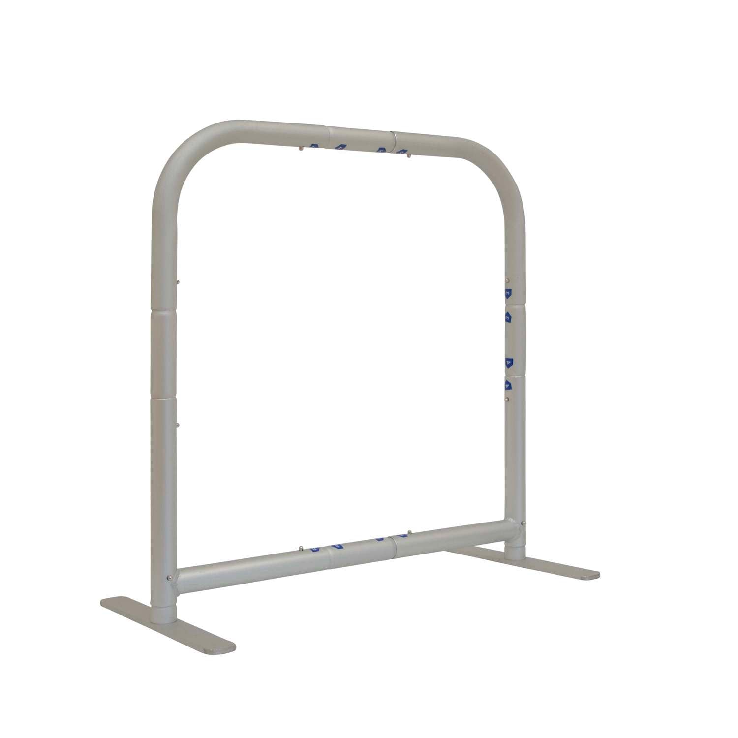 2'W x 2'H  EuroFit Tabletop Straight Wall Hardware