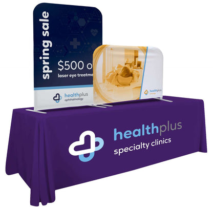 3'W x 2'H EuroFit Tabletop Straight Wall Kit