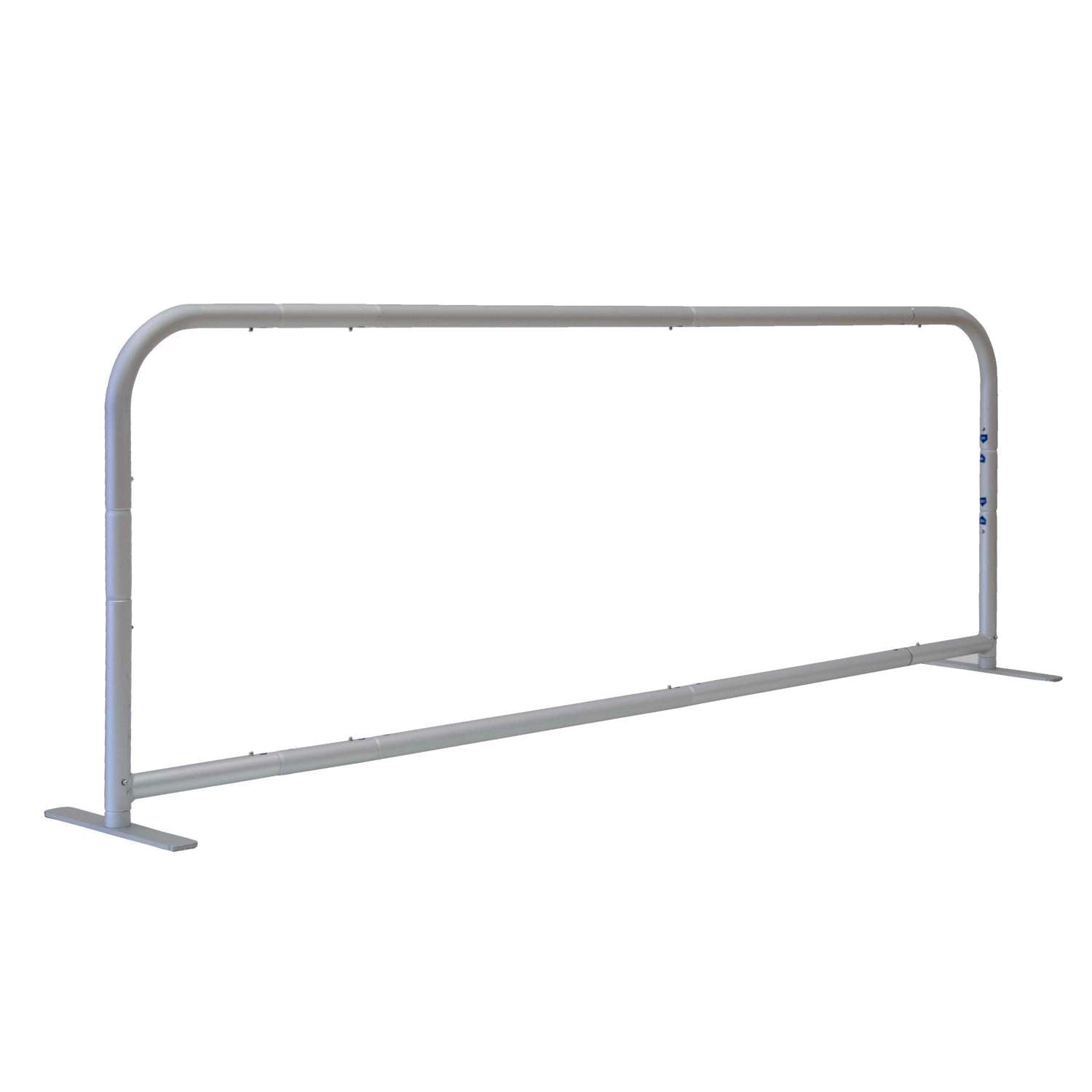 6'W x 2'H  EuroFit Tabletop Straight Wall Hardware