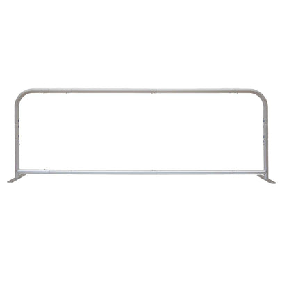 6'W x 2'H  EuroFit Tabletop Straight Wall Hardware