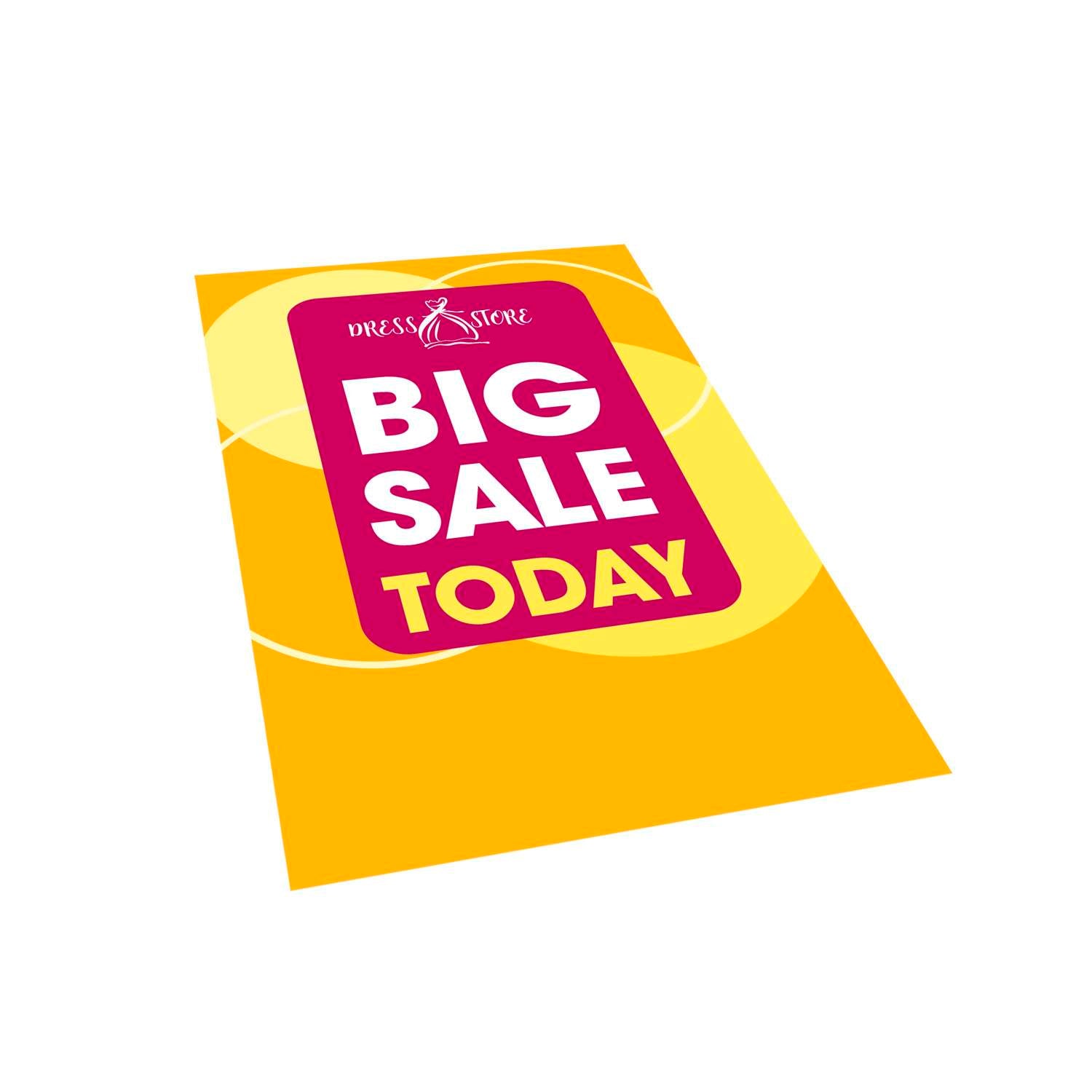 24"W Enviro Board Tabletop Display Signboard (Single-Sided)