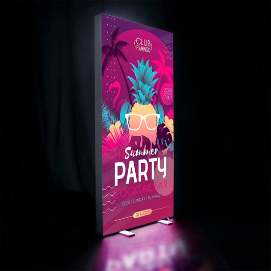 3' x 6.5' Fusion Glo Display Kit