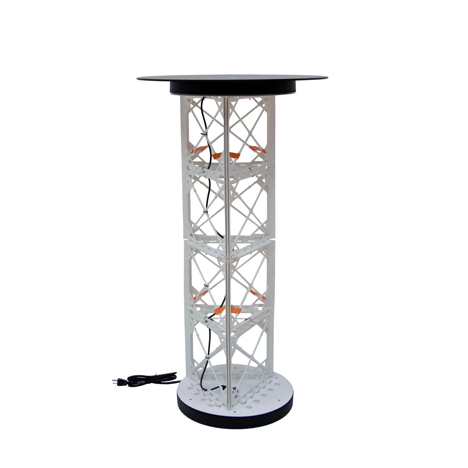 44" ShowGlower Totem Table Hardware