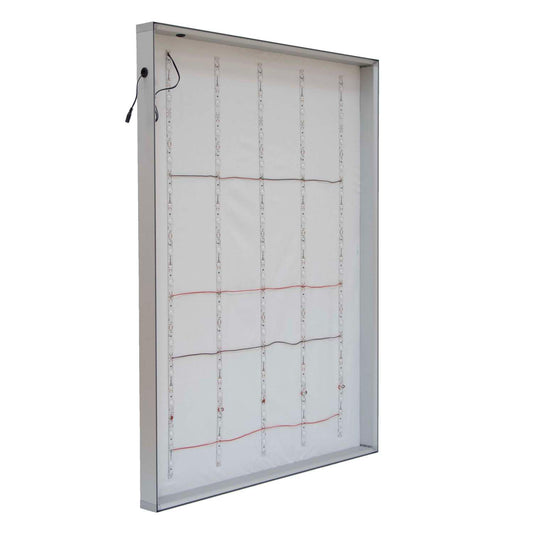 36" x 48" Standard SEG Glo Wall Mount Hardware