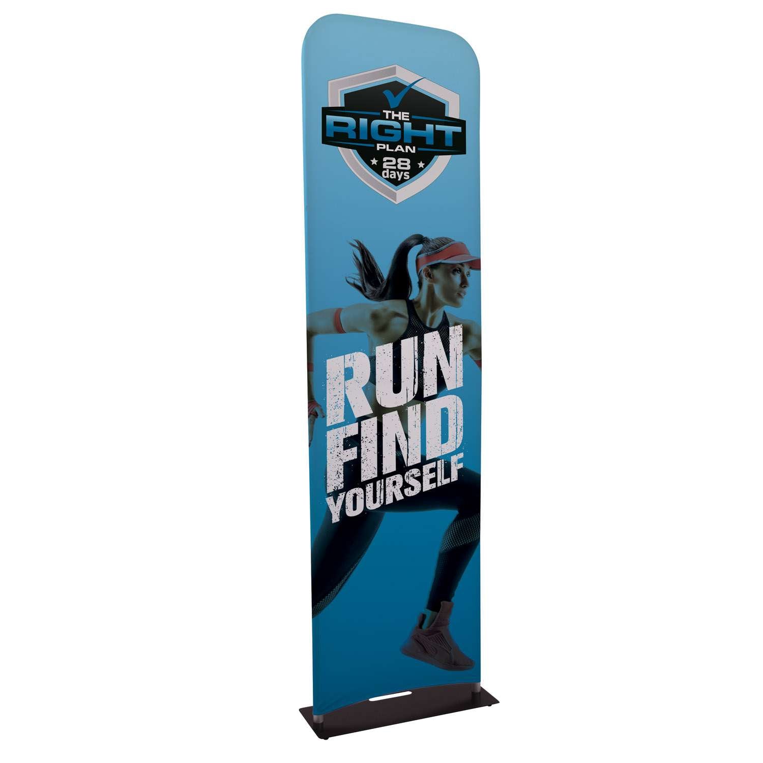 2' EuroFit Banner Display Kit (Recycled Polyester Knit)
