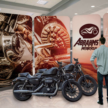 4' EuroFit Banner Display Kit (Recycled Polyester Knit)