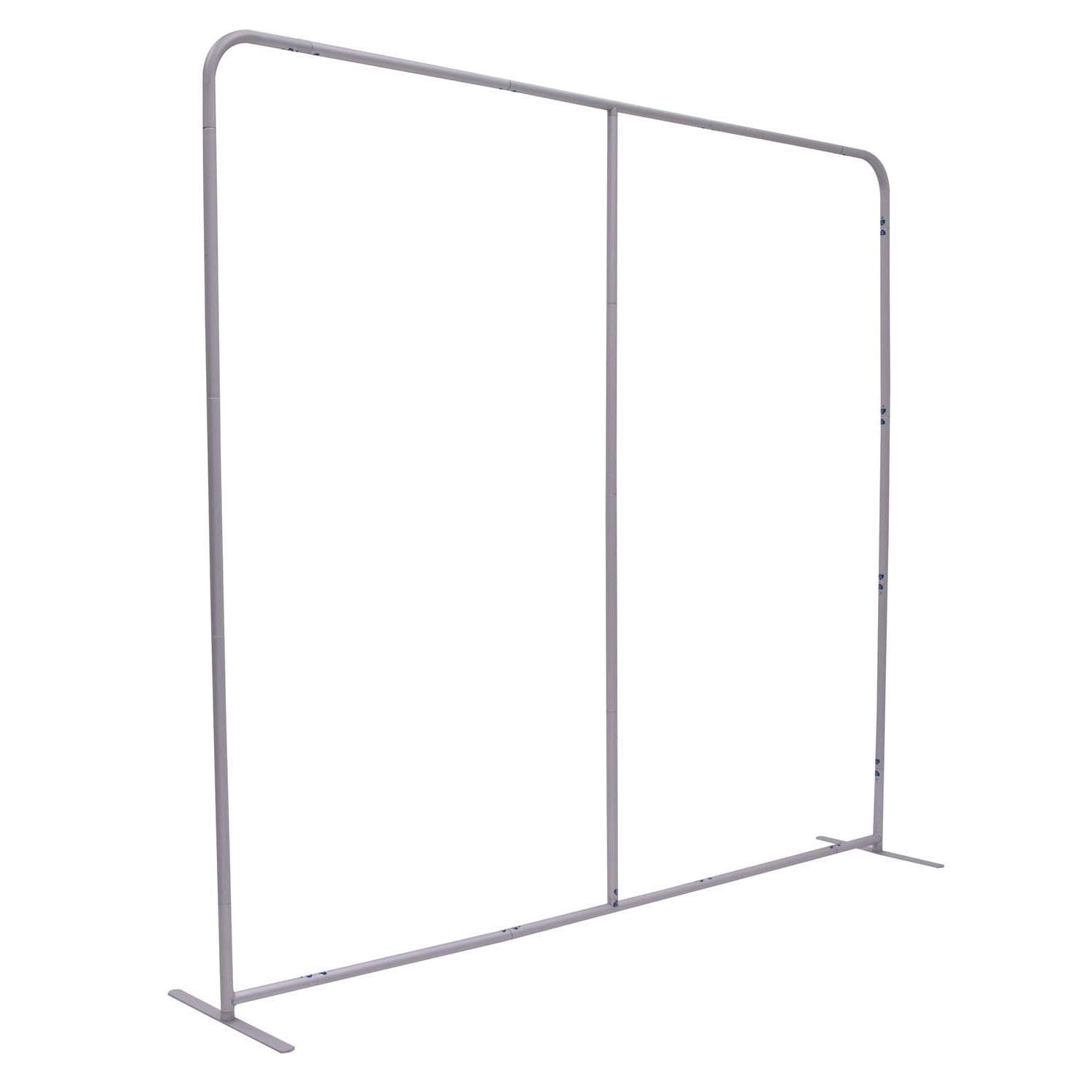 8'W x 90"H EuroFit Straight Wall Hardware