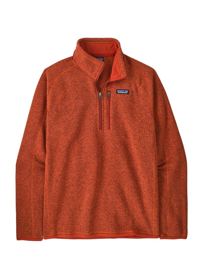 Patagonia Men's Better Sweater Quarter-Zip - Black - SM