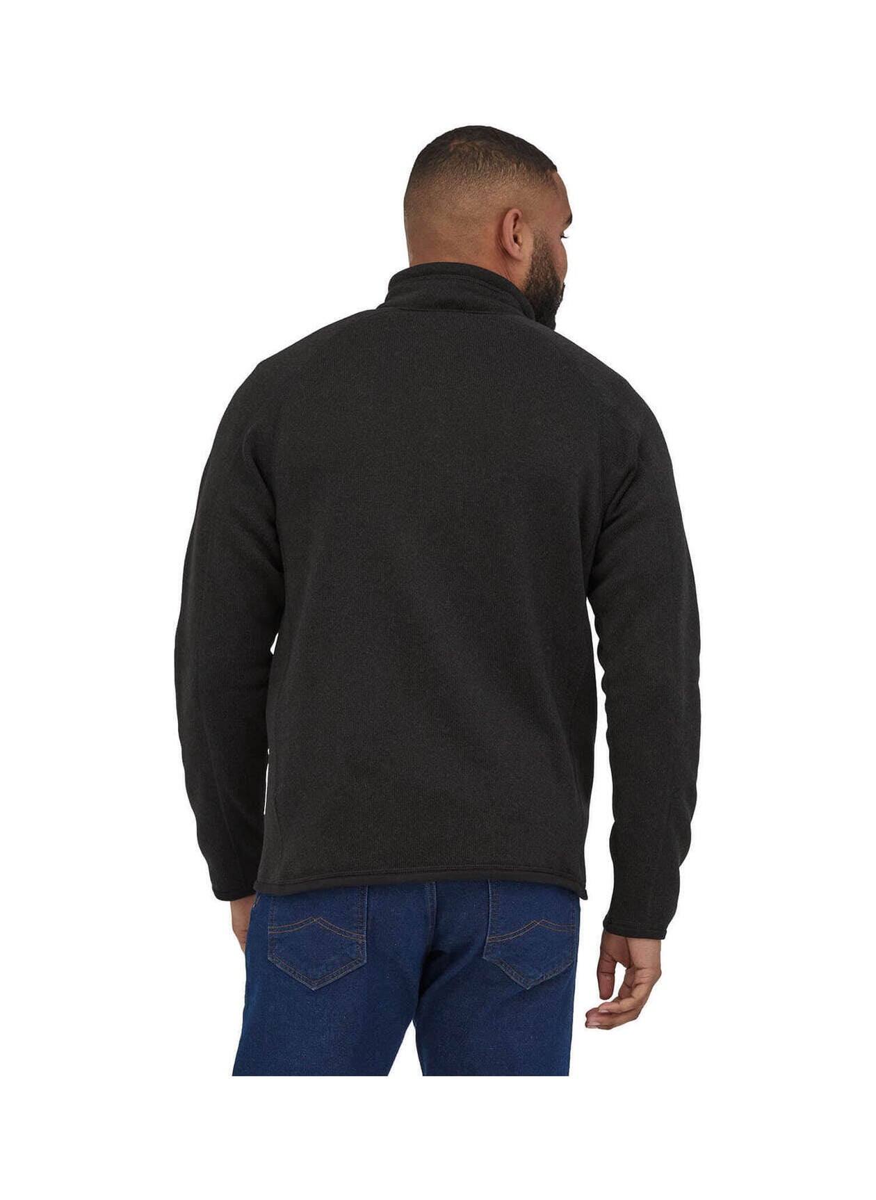 Patagonia Men's Better Sweater Quarter-Zip - Black - XS