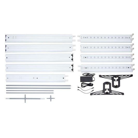 5'W x 6.5'H & 8'H Astra Wall Hardware