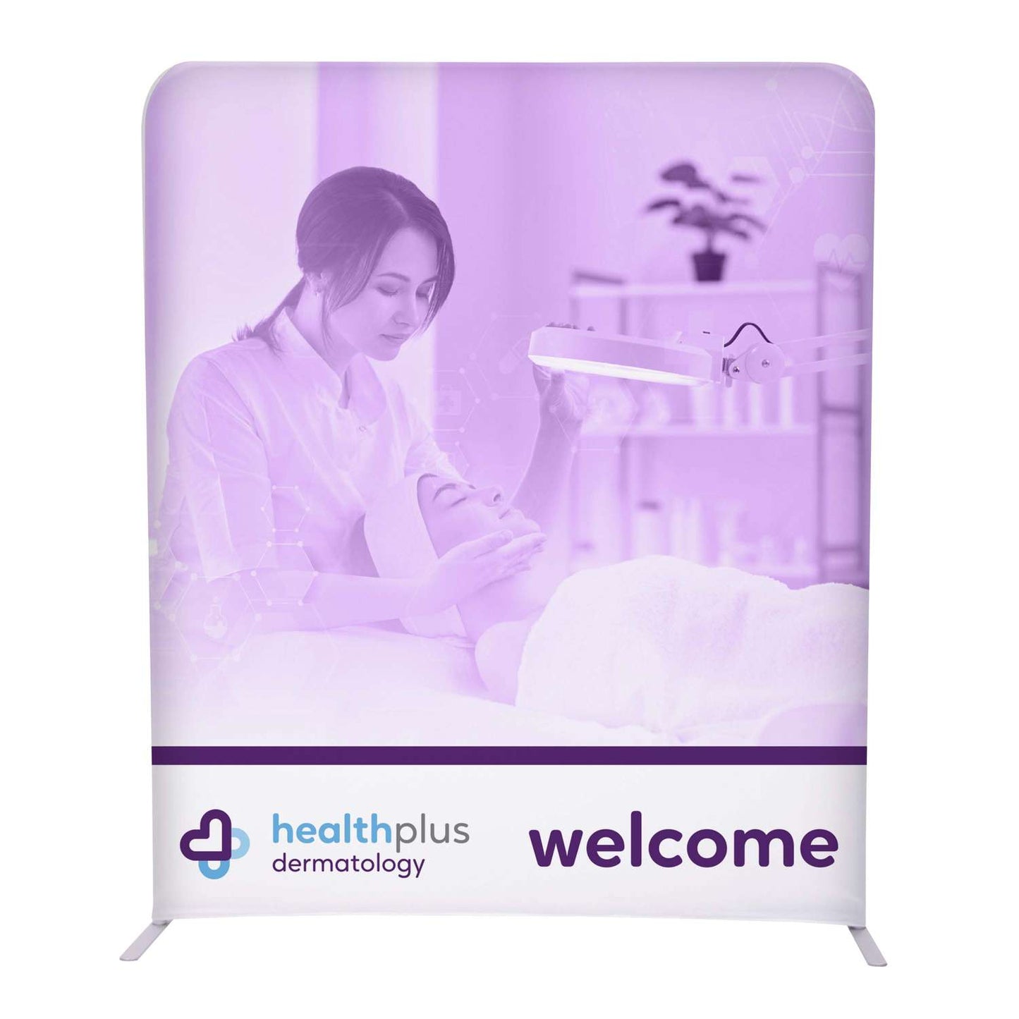 5'W x 72"H EuroFit Straight Wall Kit (Biodegradable Fabric)