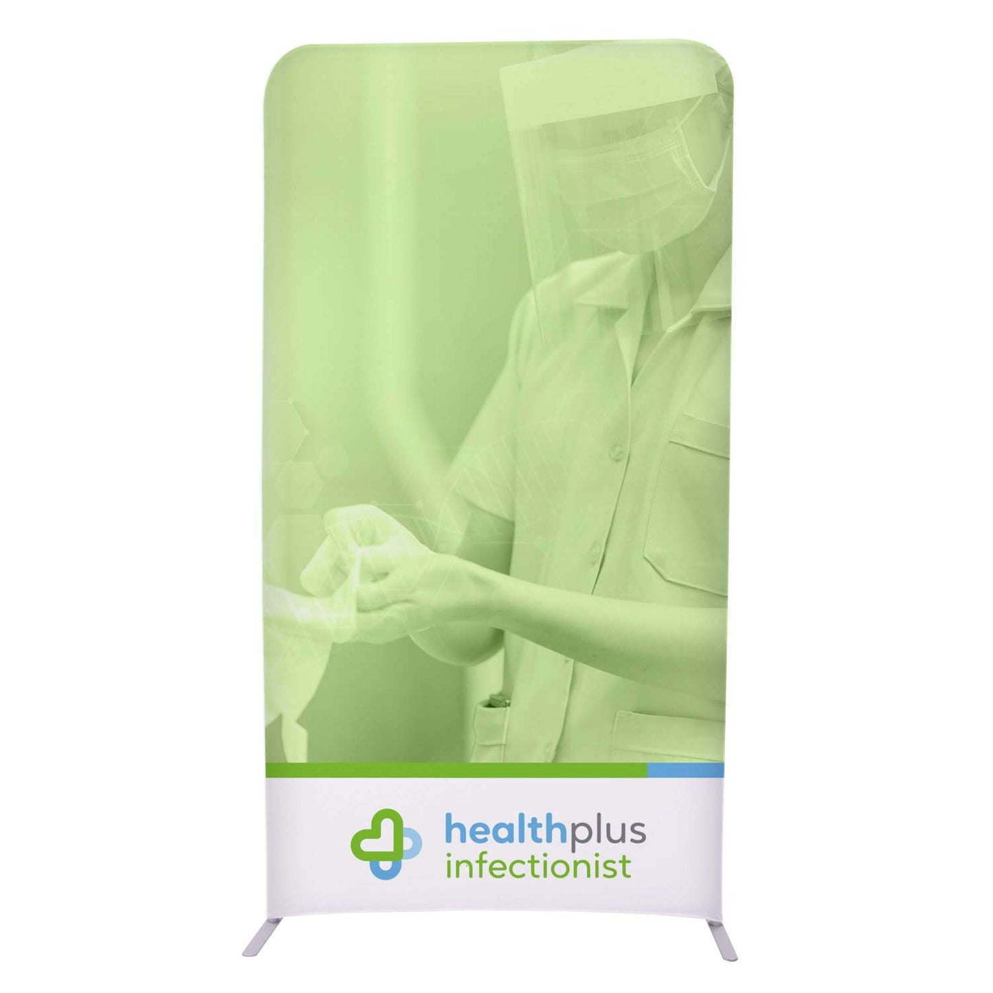 4'W x 90"H EuroFit Straight Wall Kit (Biodegradable Fabric)