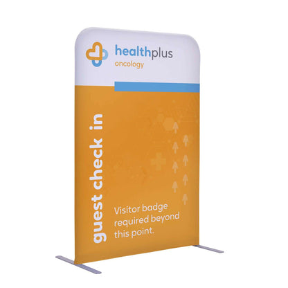 3'W x 54"H EuroFit Straight Wall Kit (Recycled Polyester Knit)