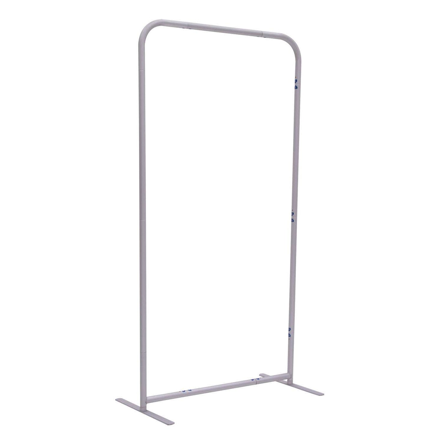 3'W x 72"H EuroFit Straight Wall Hardware