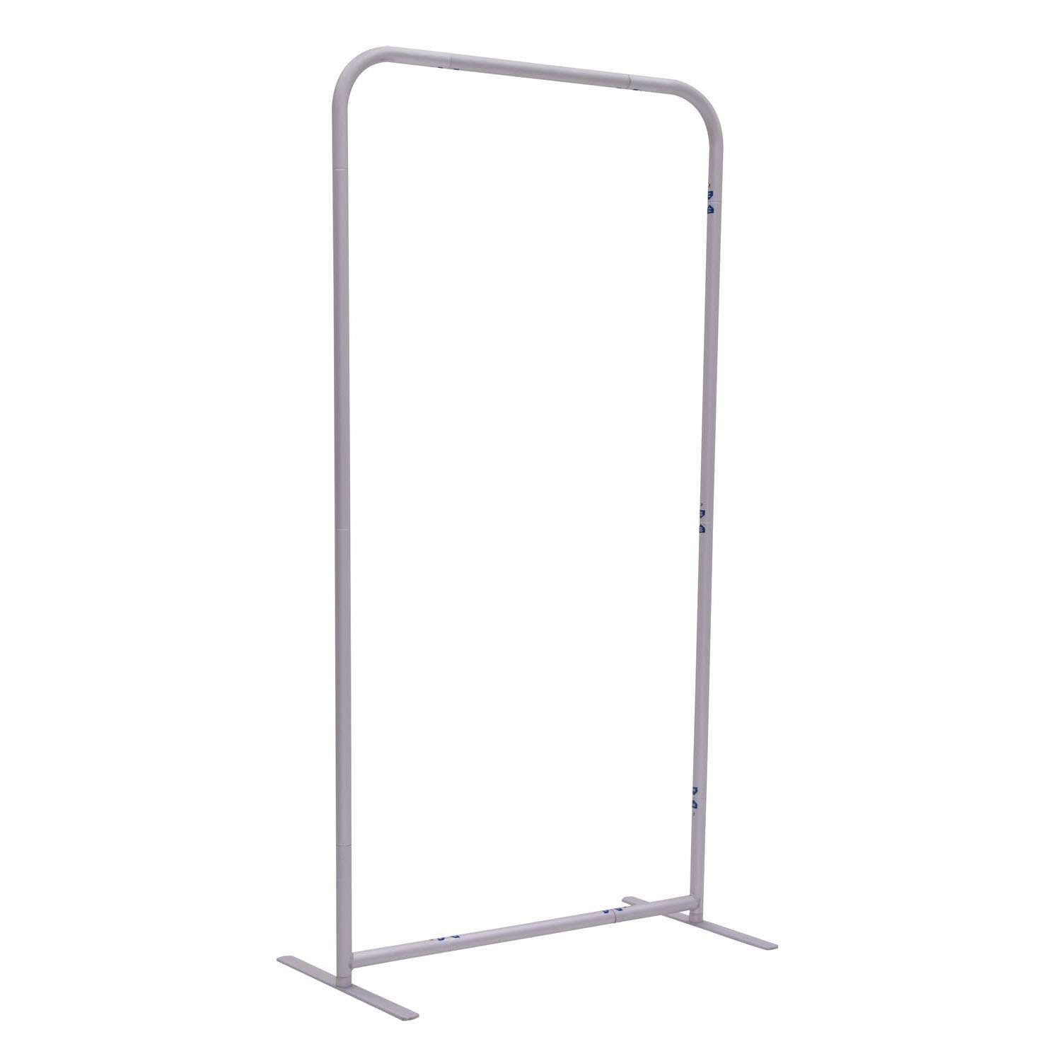 3'W x 72"H EuroFit Straight Wall Hardware